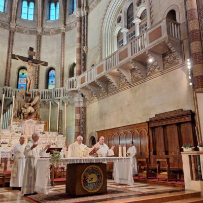 A Pieve di Soligo messa con il vicario Zagonel per la memoria liturgica del beato Toniolo